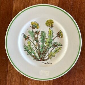 Vintage Tiffany & Co. dandelion plate